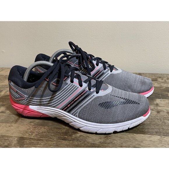 Brooks Pure Cadence 6 | Running Shoes | Gray • Pink | Women's Size 11.5 - Picture 1 of 10